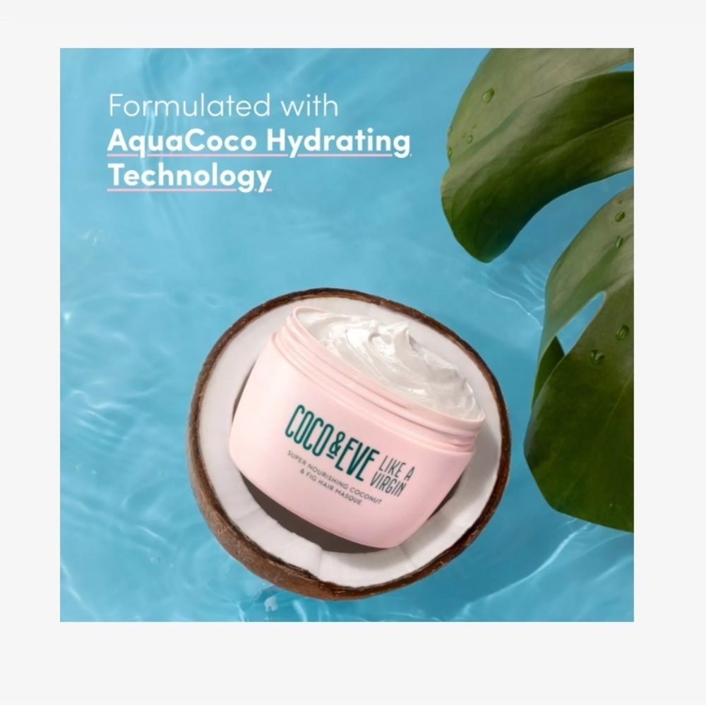 Coco & Eve Super Nourishing Coconut & Fig Hair Masque - Picture 3 of 6